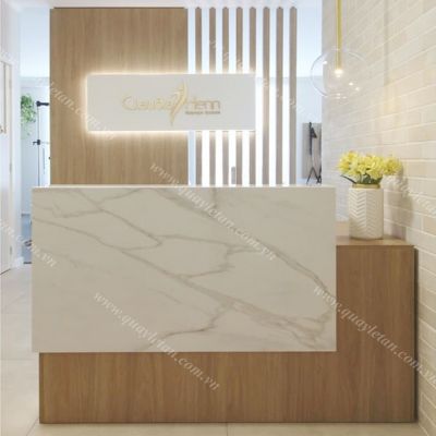 Quầy Lễ Tân Hiện Đại - Cao Cấp QLTCC126