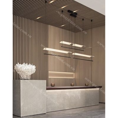 Quầy Lễ Tân Hiện Đại - Cao Cấp QLTCC138