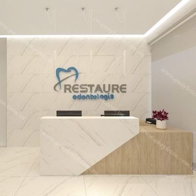 Quầy Lễ Tân Hiện Đại - Cao Cấp QLTCC146