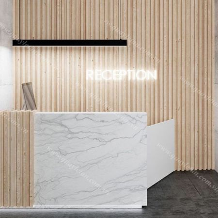 Quầy Lễ Tân Hiện Đại - Cao Cấp QLTCC125