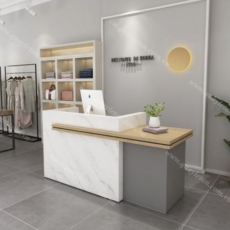 Quầy Lễ Tân Hiện Đại - Cao Cấp QLTCC132