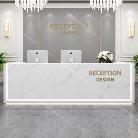 Quầy Lễ Tân Hiện Đại - Cao Cấp QLTCC137