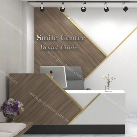 Quầy Lễ Tân Hiện Đại - Cao Cấp QLTCC140