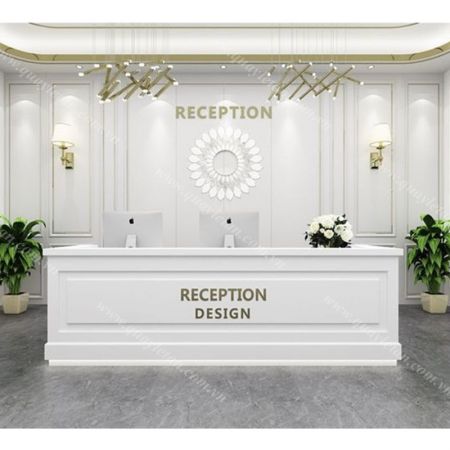 Quầy Lễ Tân Hiện Đại - Cao Cấp QLTCC147