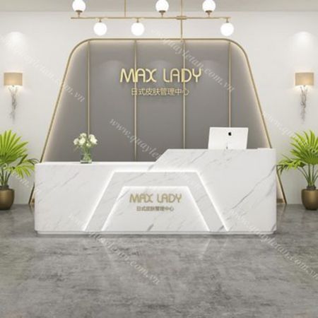 Quầy Lễ Tân Hiện Đại - Cao Cấp QLTCC148